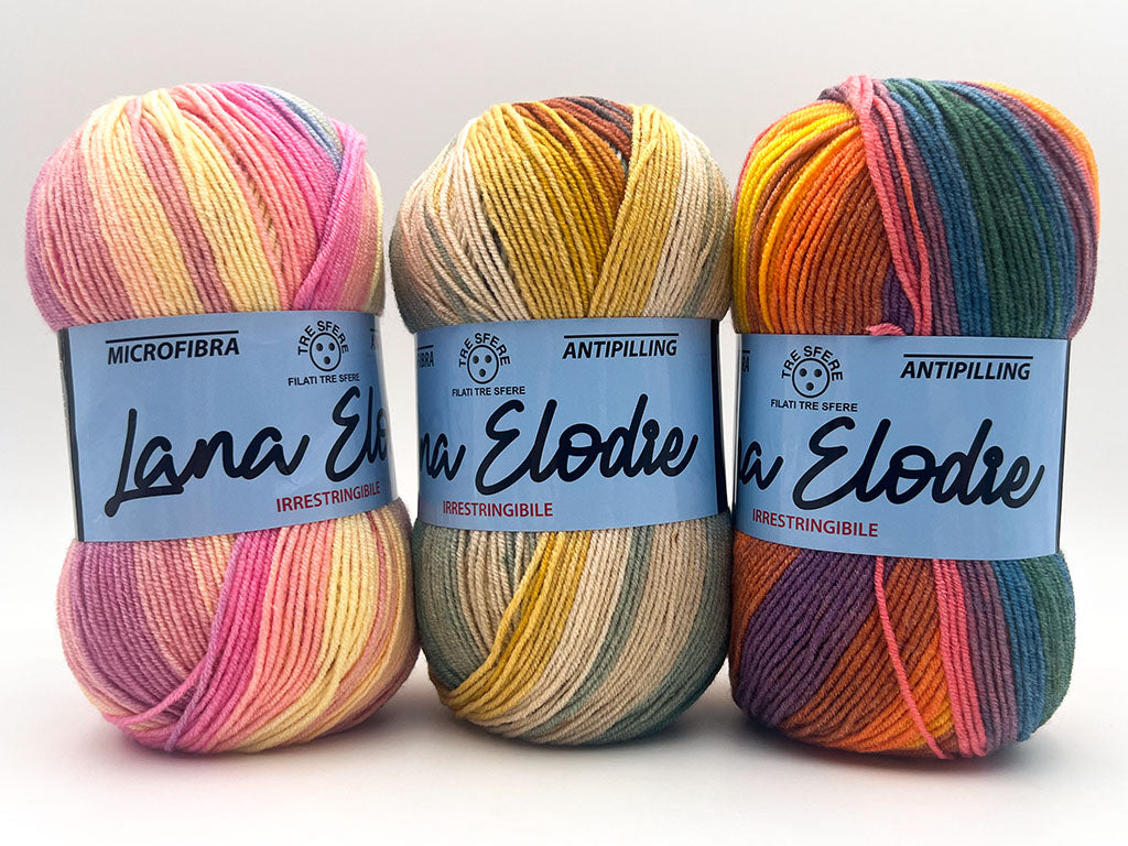 Lana Elodie sfumata - 100g - 100% acrilico premium