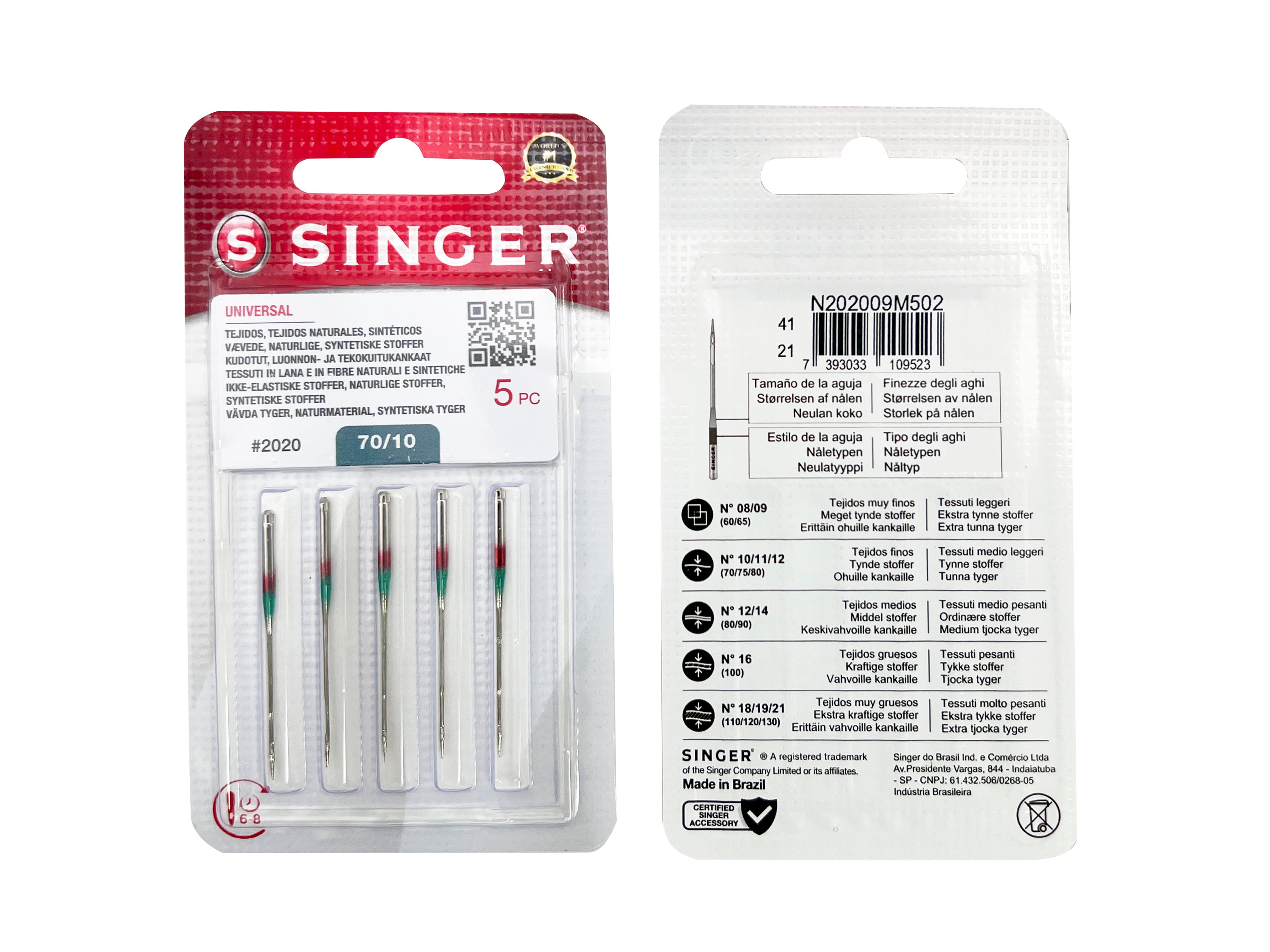 Aghi per Macchina da Cucire Singer