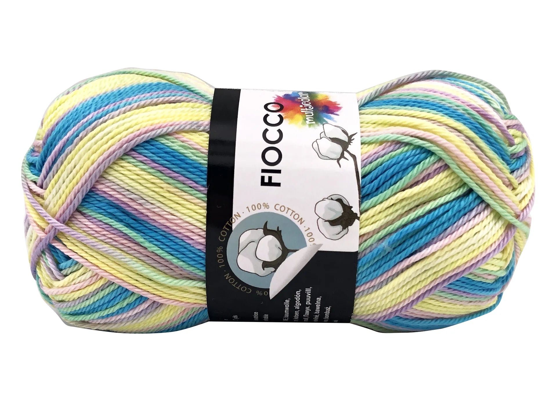 Fiocco Multicolor / Sfumato 100% Cotone - 50g