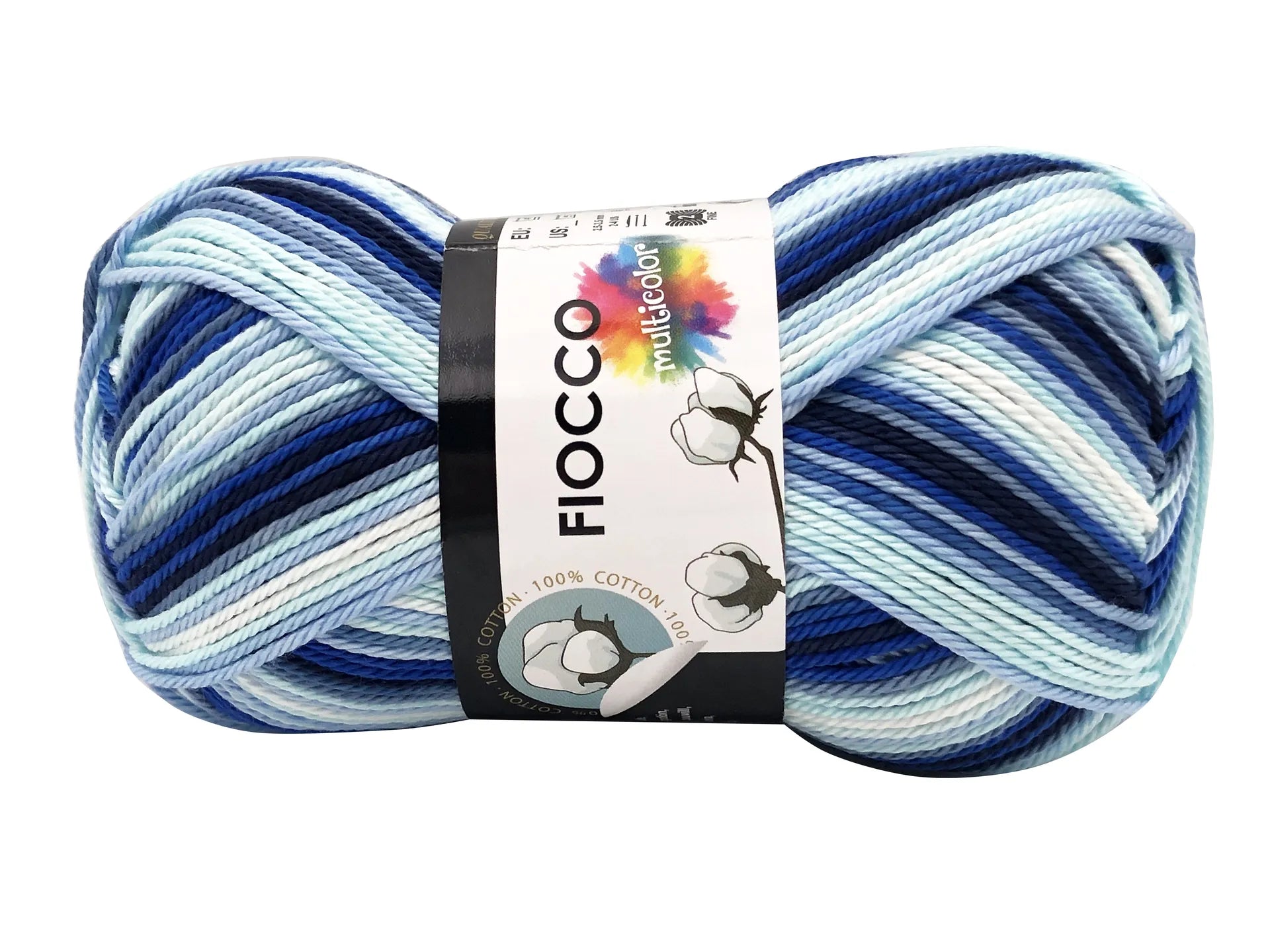 Fiocco Multicolor / Sfumato 100% Cotone - 50g