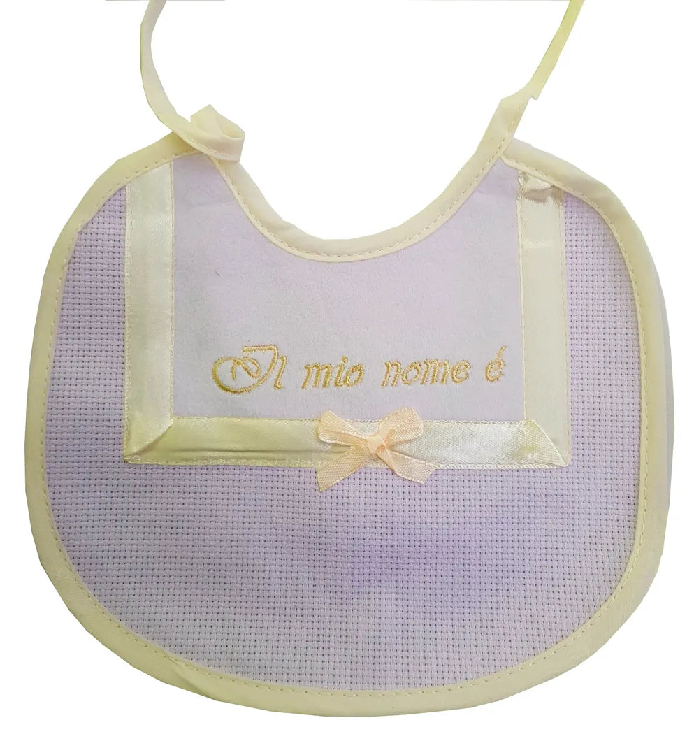 Bavaglino Artigianale 100% Cotone