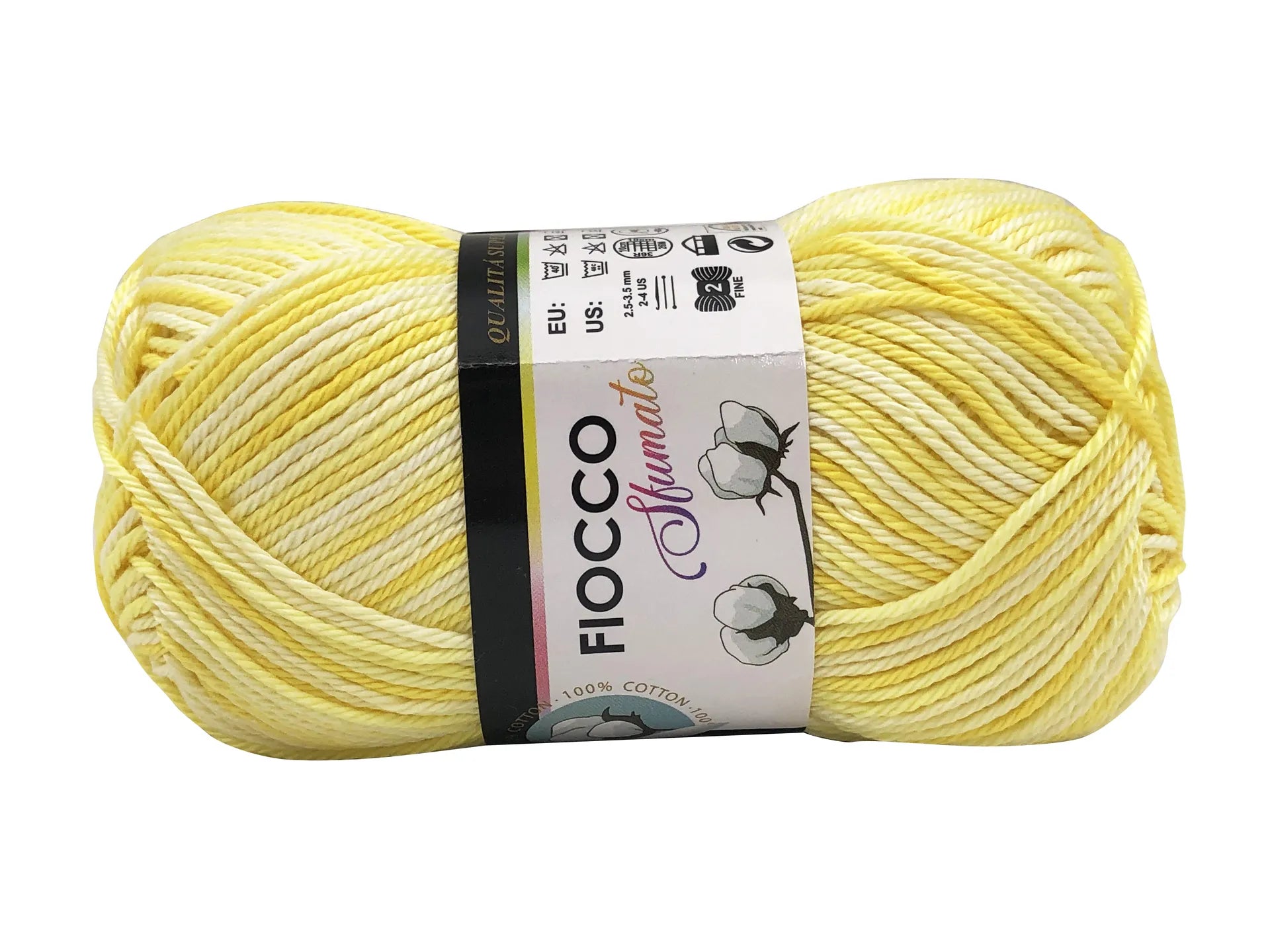 Fiocco Multicolor / Sfumato 100% Cotone - 50g