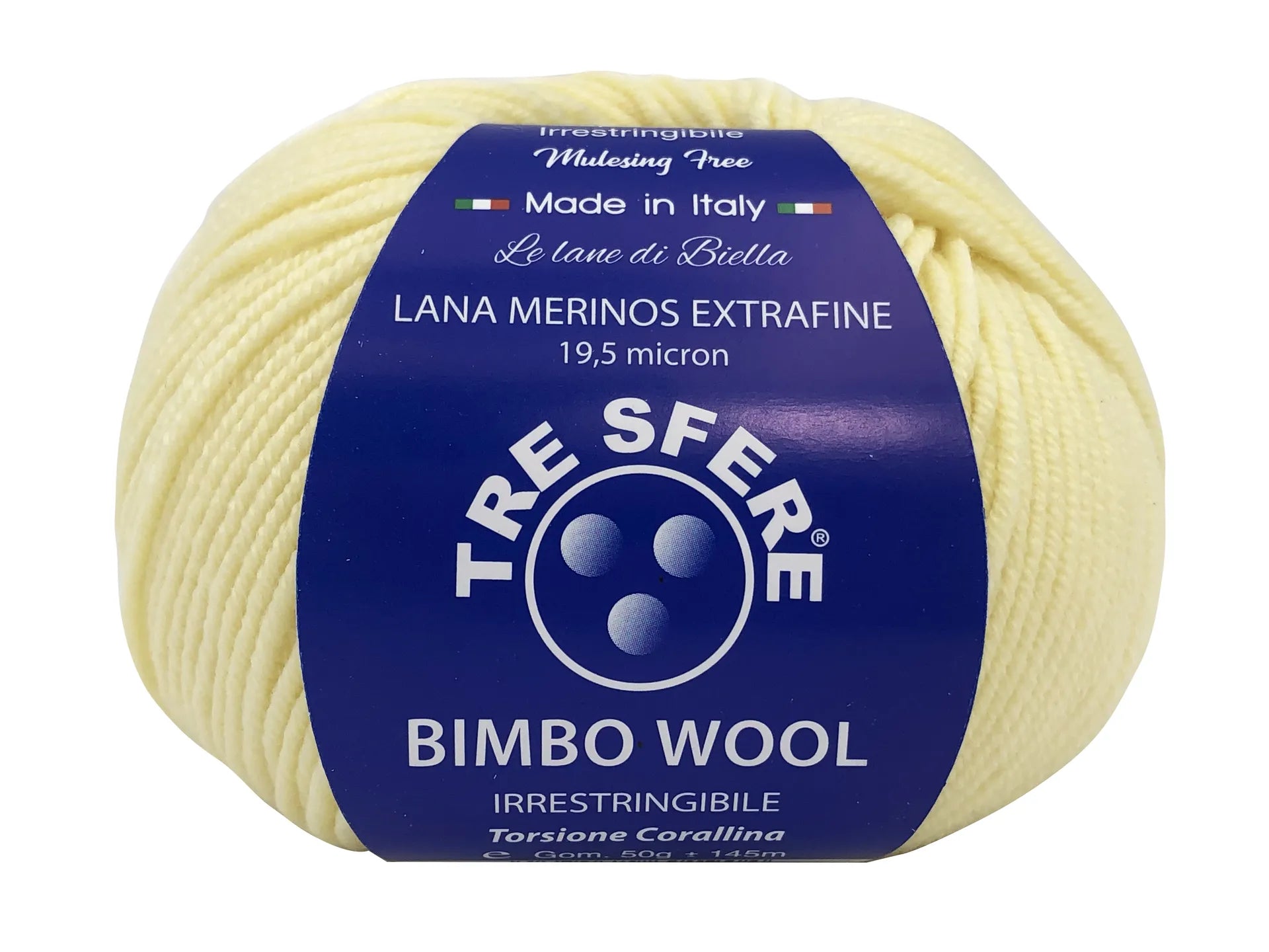 Bimbo Wool 100% Lana Merinos Extrafine - 50g
