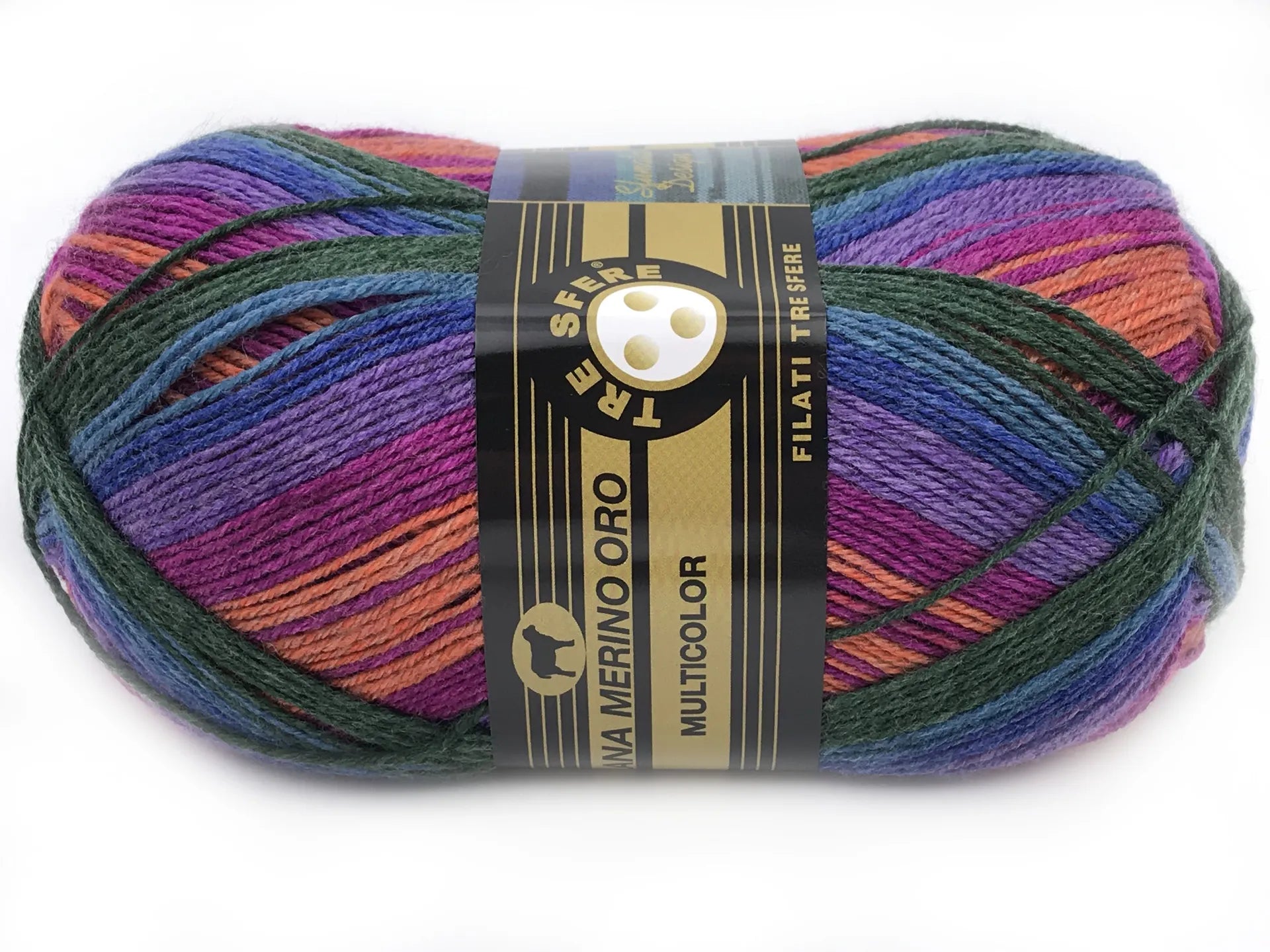 Lana Merino Oro Multicolor - 100g