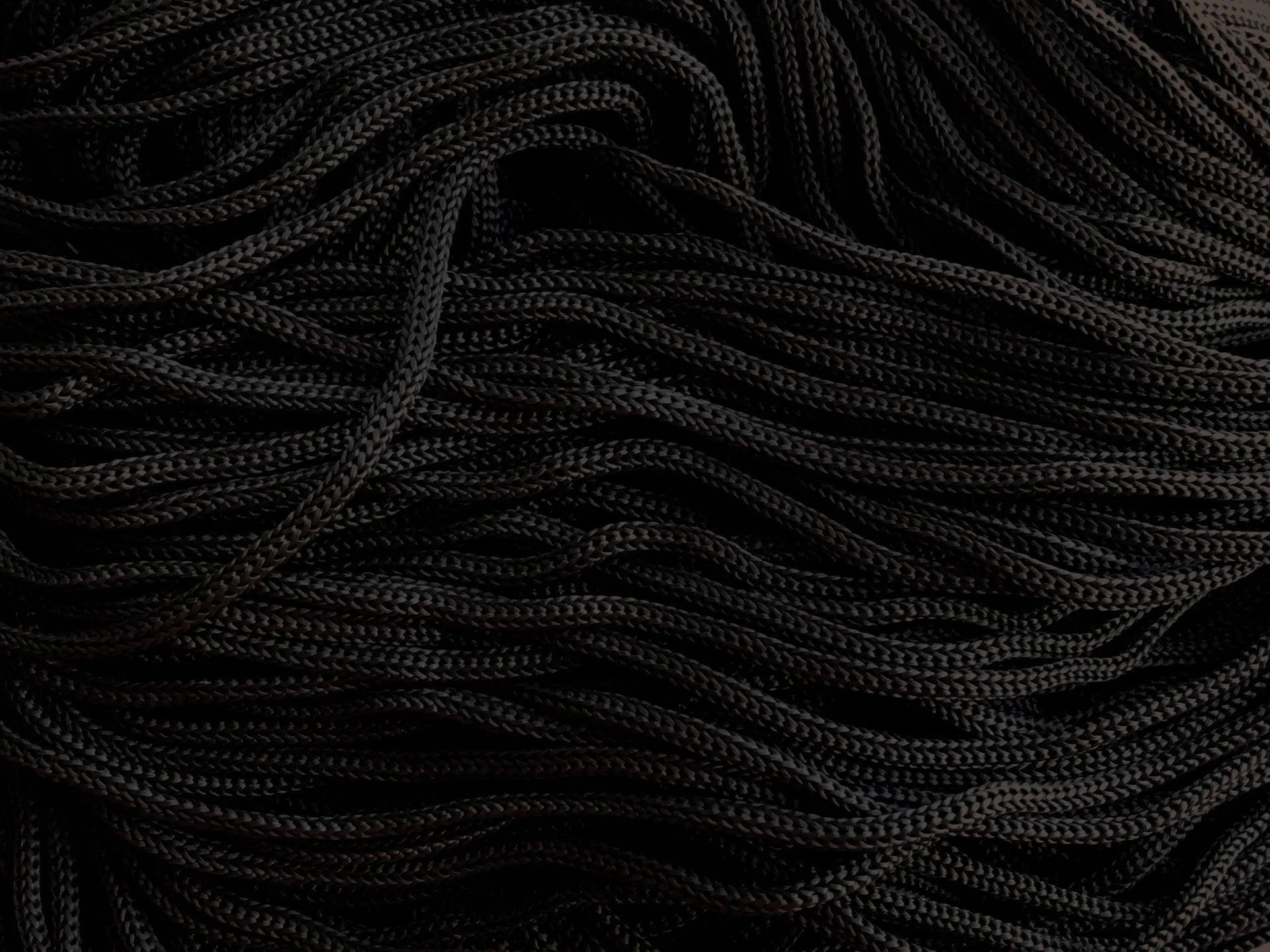 Cordino Swan Black - 500g