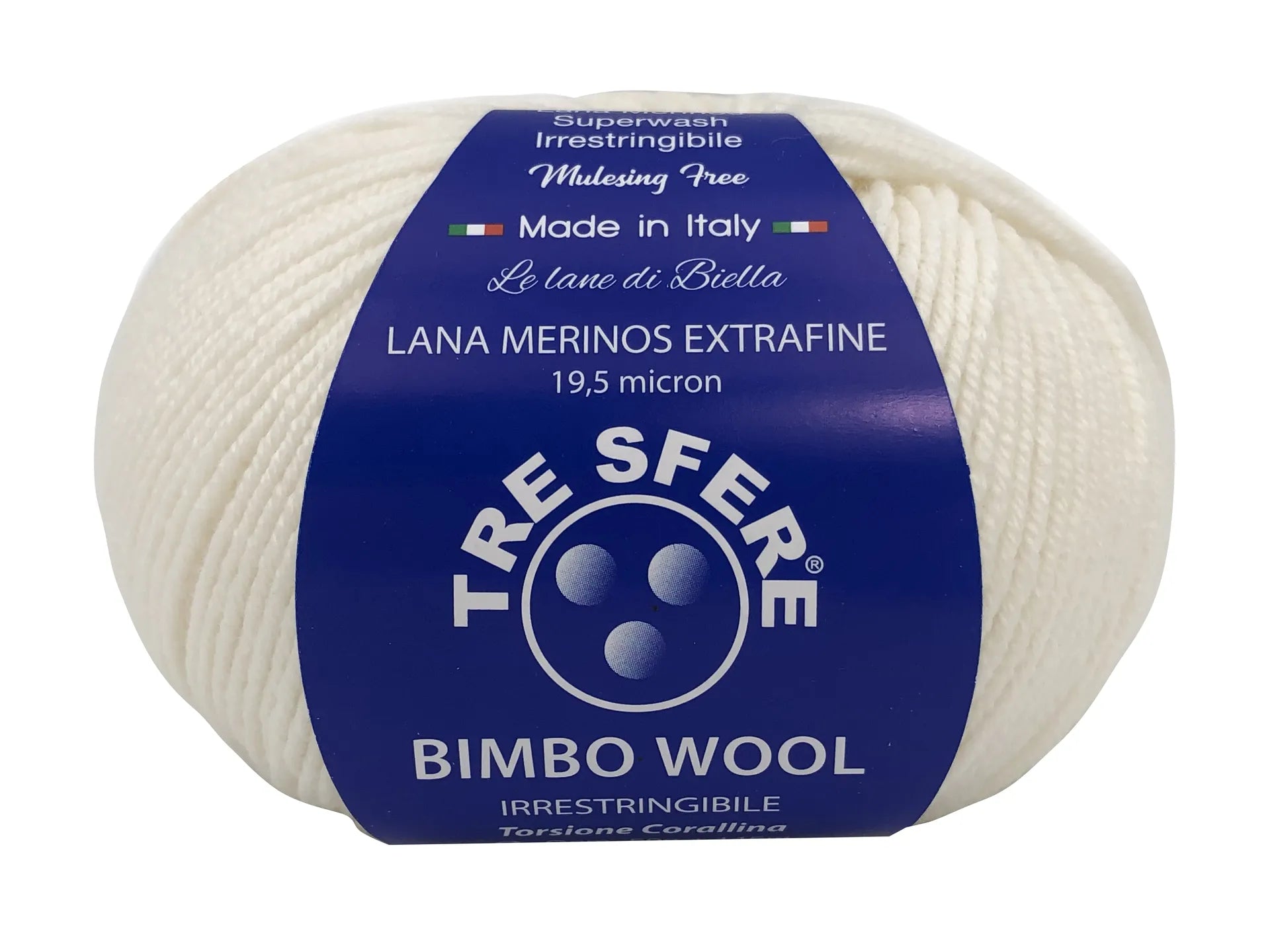 Bimbo Wool 100% Lana Merinos Extrafine - 50g