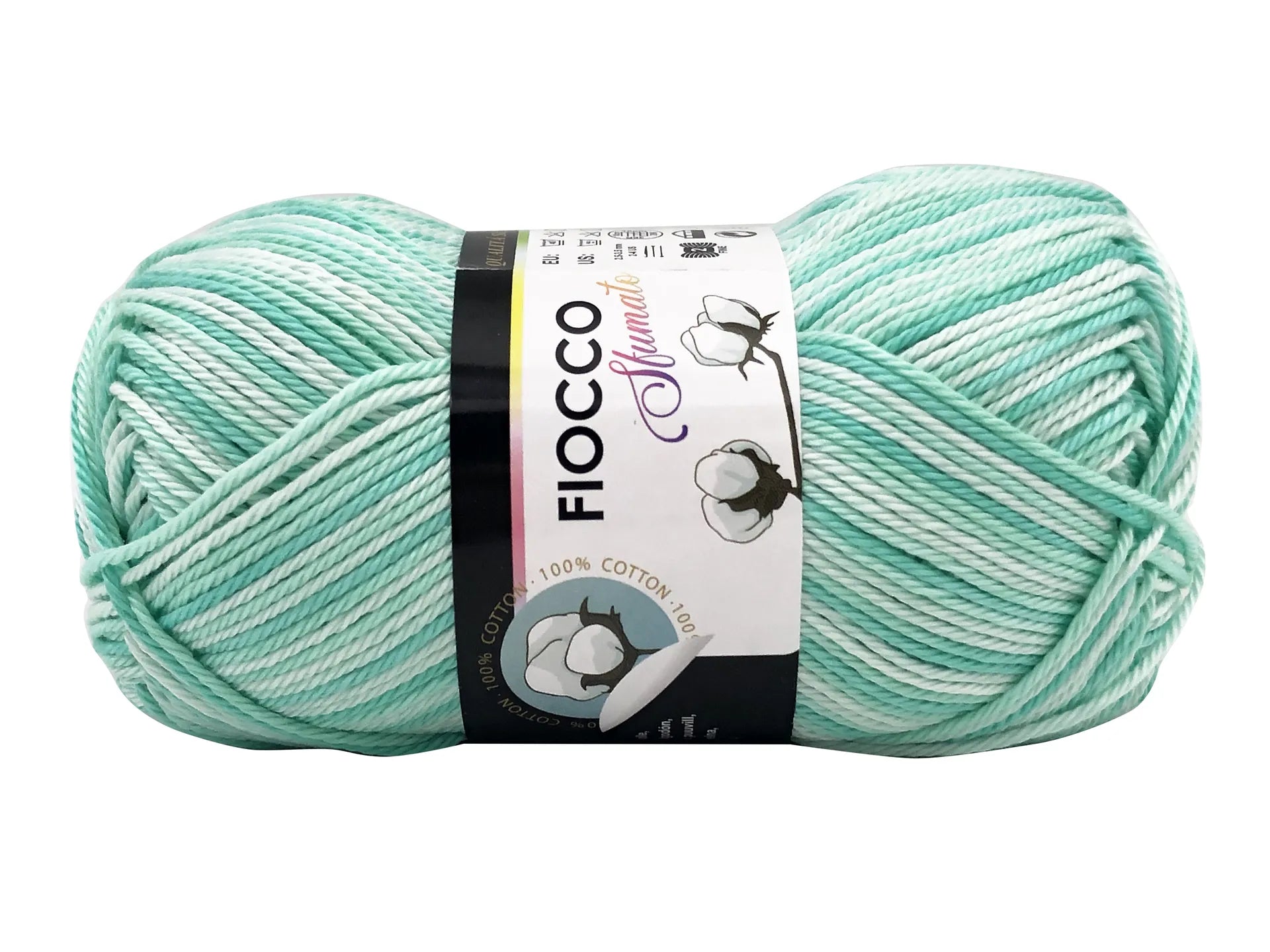 Fiocco Multicolor / Sfumato 100% Cotone - 50g